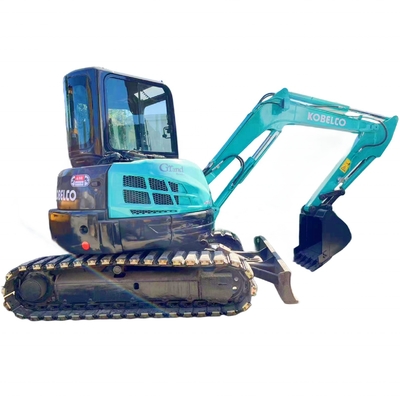 KOBELCO SK55SR мини экскаватор подержанный Низкий рабочий день Конкурентная сделка