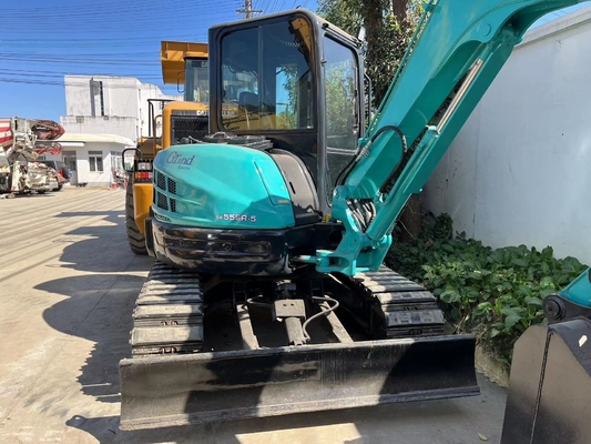KOBELCO SK55SR мини экскаватор подержанный Низкий рабочий день Конкурентная сделка