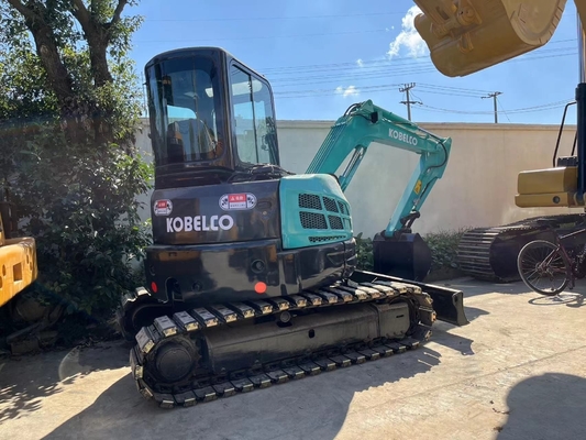 KOBELCO SK55SR мини экскаватор подержанный Низкий рабочий день Конкурентная сделка