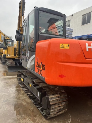 Подержанный гидравлический экскаватор Hitachi ZX70 с емкостью 0.28 м3