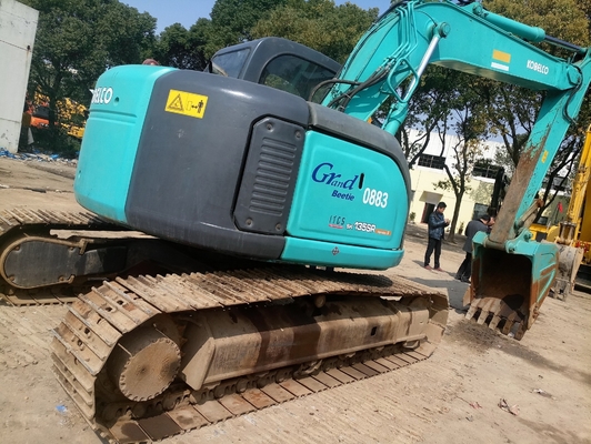 KOBELCO Использованный экскаватор SK135S в хорошем состоянии Оригинальная краска Гидравлический экскаватор
