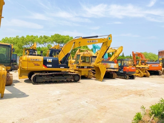 Использованный CAT 320D экскаватор строительная техника Crawler Digger Япония оригинал 90%