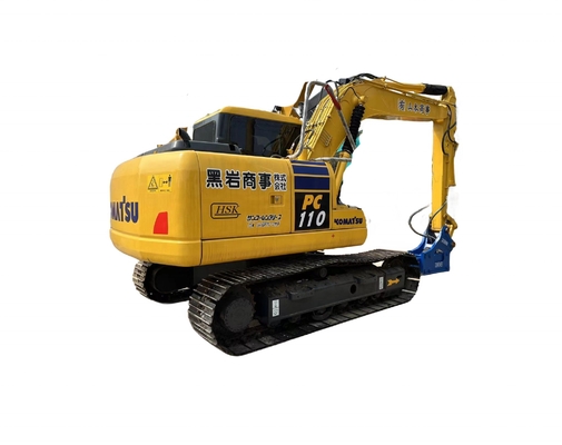 11000 кг Подержанный экскаватор Komatsu PC110 с двигателем EPA в хорошем состоянии из Шанхая