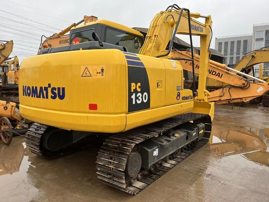Низкие рабочие часы Komatsu PC130 экскаватор оригинальная Япония строительная техника с лучшими