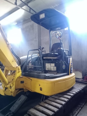 Низкие рабочие часы Использованный экскаватор Komatsu PC40 для строительства