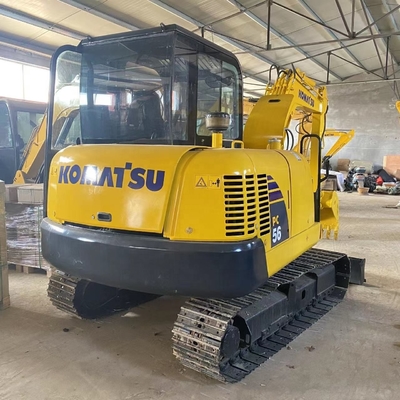 Mini Digger 5,6TON Использованный экскаватор KOMATSU PC56 в Японии с низким расходом топлива