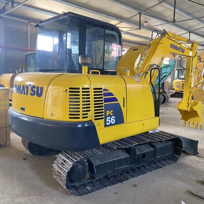 Mini Digger 5,6TON Использованный экскаватор KOMATSU PC56 в Японии с низким расходом топлива