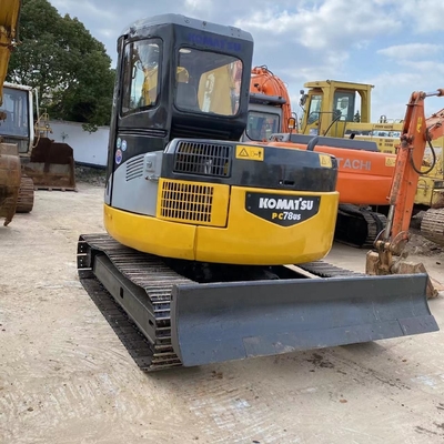 Подержанный экскаватор Komatsu PC78 7тон 8тонный оборудование для копания в отличном состоянии