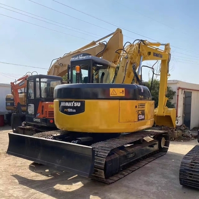 12000 KG Komatsu PC128 экскаватор используется гидравлический ползучий кавальщик для тяжелой работы