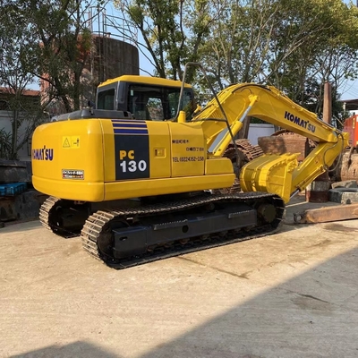13-тонная эксплуатационная масса экскаватор Komatsu PC130 импортированный из Японии в Шанхай