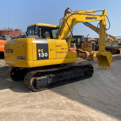 13-тонная эксплуатационная масса экскаватор Komatsu PC130 импортированный из Японии в Шанхай