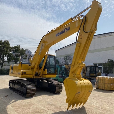 20-тонный экскаватор на Шанхайском заводе Komatsu pc200 экскаватор, используемый с гидравлическим насосом мощностью 105KW