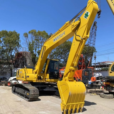 Гидравлический копальщик-крейлер Yellow Komatsu PC220 экскаватор с низким расходом топлива