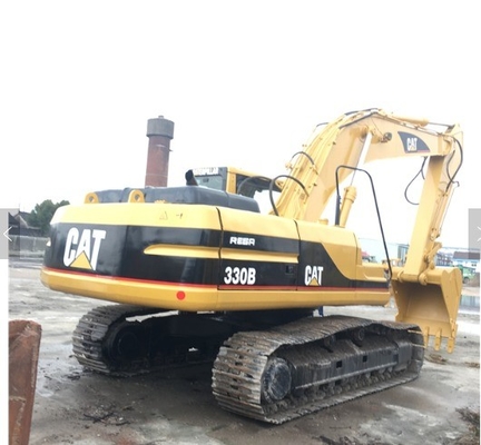 116 кВт Япония оригинальный CAT 330B экскаватор подержанная строительная техника ползающий копальщик