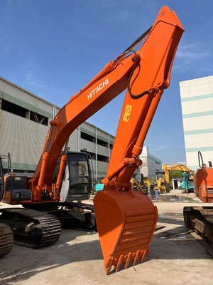 Использованный экскаватор HITACHI EX200 Zaxis 120-6 с двигателем ISUZU и гидравлическим клапаном Vickers