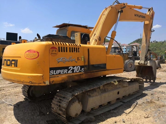 В хорошем состоянии Подержанный Hyundai 210-5 Экскаватор Crawler Подержанный Digger Оригинал Корея
