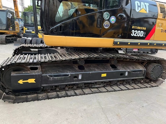 57 кВт Использованная Япония CAT MINI Crawler Digger 320D2 20тонный экскаватор Caterpillar 320D2 экскаватор