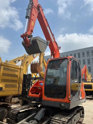 Оригинальная краска DOOSAN DX80-9C колесный гидравлический экскаватор на складе в для строительства