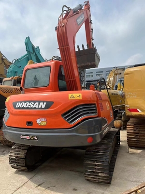 Оригинальная краска DOOSAN DX80-9C колесный гидравлический экскаватор на складе в для строительства