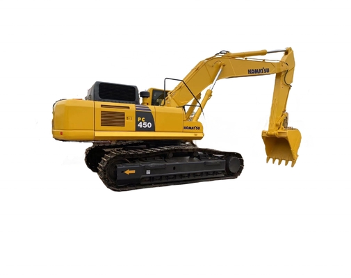 Использованный экскаватор Komatsu PC450 с двигателем Cummins и гидравлическим насосом POCLAIN