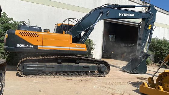 22 тонны Подержанный экскаватор Hyundai 305LC 80% Машина для полёта 127 кВт Гидравлический экскаватор для полёта