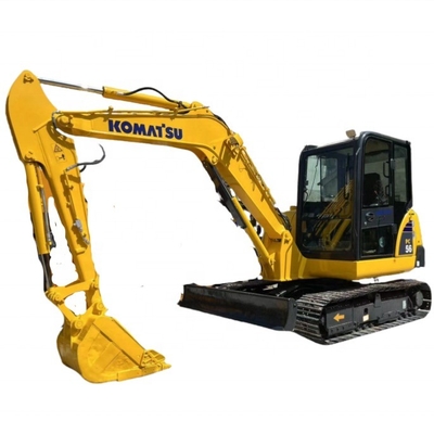 В хорошем состоянии Кроллер мини-экскаватор Komatsu PC56 Оригинальный японский мини-экскаватор 5T