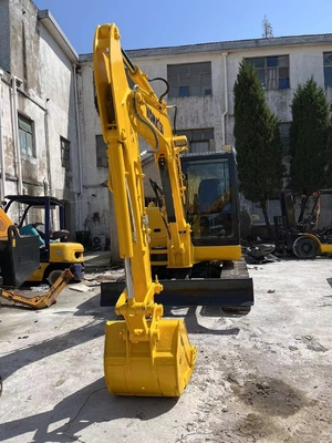 В хорошем состоянии Кроллер мини-экскаватор Komatsu PC56 Оригинальный японский мини-экскаватор 5T