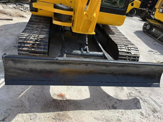 В хорошем состоянии Кроллер мини-экскаватор Komatsu PC56 Оригинальный японский мини-экскаватор 5T
