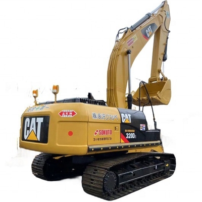 Оригинальный японский двигатель Caterpillar 320D2 Использованный копальщик с гидравлическим насосом Changjiang