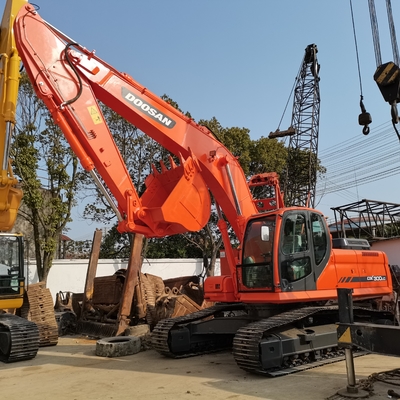 Использованный экскаватор Doosan DX300LC из Японии с оригинальной краской и гидравлическим насосом Liyuan