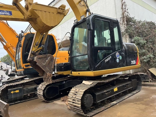 Использованный Digger Япония оригинальная краска Гусеница 312D экскаватор с 0-2000 рабочих часов