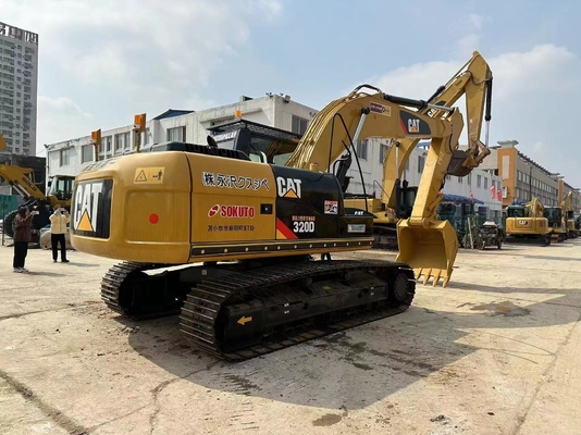 Оригинальная японская краска Caterpillar 320D мини-маленький экскаватор в отличном состоянии