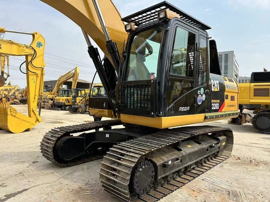 Оригинальная японская краска Caterpillar 320D мини-маленький экскаватор в отличном состоянии