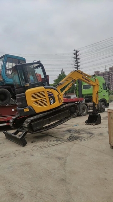 Япония Строительная машина Использованный экскаватор Komatsu PC50 49кВт Гидравлический экскаватор Crawler