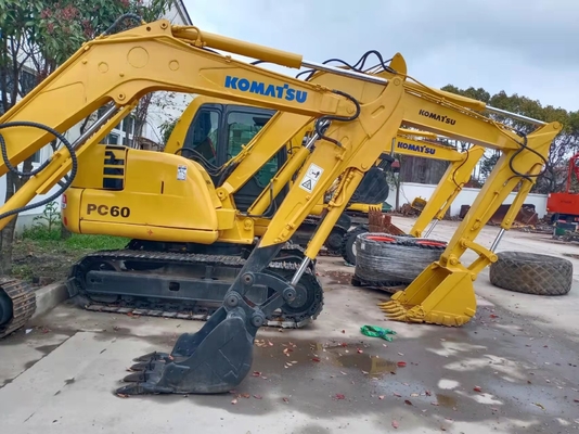 В хорошем состоянии 6Тонная мини-скапательная экскаваторная машина Komatsu PC60 PC35MR PC55MR PC56 PC30