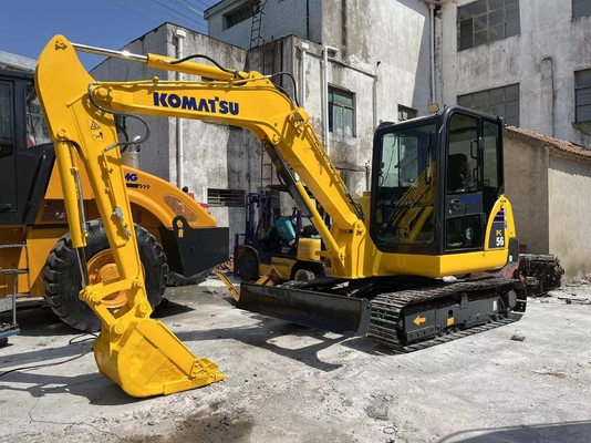Использованный экскаватор Komatsu PC56 PC60 PC35MR PC55MR Crawler Mini Digger в хорошем состоянии