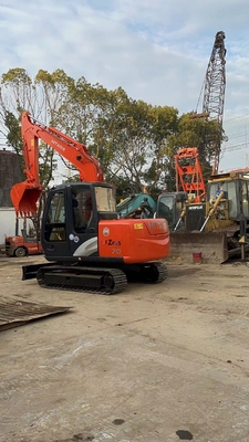 Использованный оригинальный японский экскаватор Hitachi zx70 с двигателем EPA и дизайном Crawler