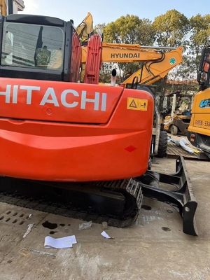 Использованный оригинальный японский экскаватор Hitachi zx70 с двигателем EPA и дизайном Crawler