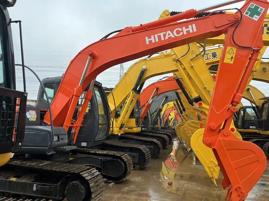 Оригинальный Япония Использованный Hitachi 6T Mini Digger zx120 Crawler Mini Excavator с двигателем EPA