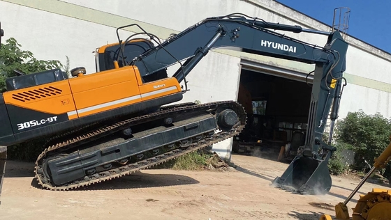30-тонный экскаватор Hyundai 305LC с двигателем EPA и оригинальной краской в Гуанчжоу