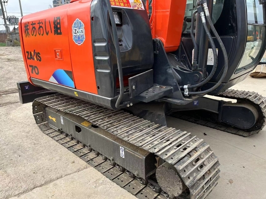 7T Mini Digger Hitachi zx70 Crawler Mini Excavator с двигателем EPA Использованный оригинальный Япония