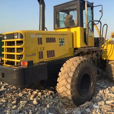 Подержанный 20-тонный колесный погрузчик Komatsu WA320 с оригинальным двигателем и гидравлическим насосом Liyuan