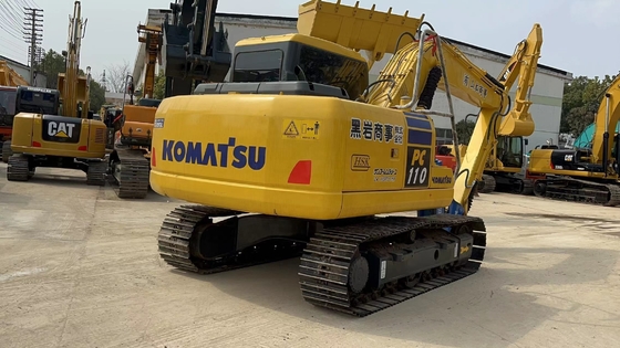Подержанный экскаватор Komatsu PC110-7 Доступное и долговечное строительное оборудование