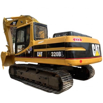 Оригинальный экскаватор 20 тонн CAT 320BL Использованный экскаватор с мощностью 112 кВт и сертифицированный EPA / CE