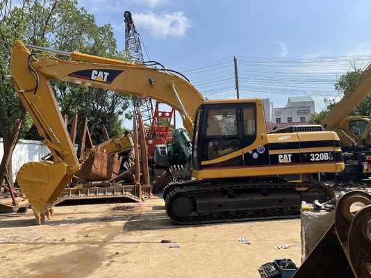 Оригинальный экскаватор 20 тонн CAT 320BL Использованный экскаватор с мощностью 112 кВт и сертифицированный EPA / CE
