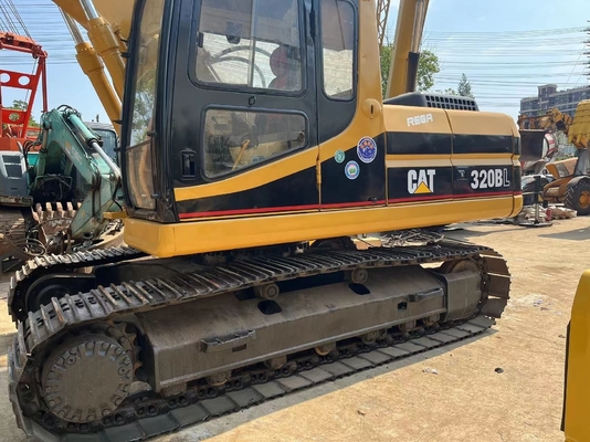 Оригинальный экскаватор 20 тонн CAT 320BL Использованный экскаватор с мощностью 112 кВт и сертифицированный EPA / CE