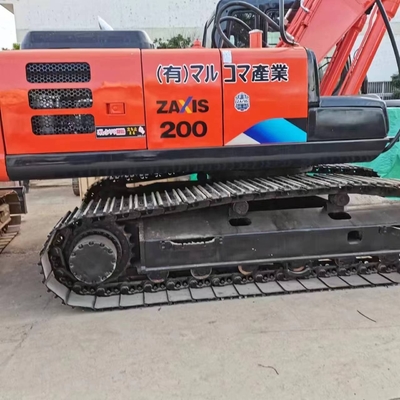 Использованный экскаватор Hitachi ZX200-3G с мощностью 112 кВт и рабочими часами 0-2000