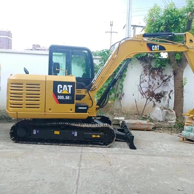 В хорошем состоянии использованный экскаватор CAT 303.5 с гидравлическим клапаном Liyuan и японским двигателем