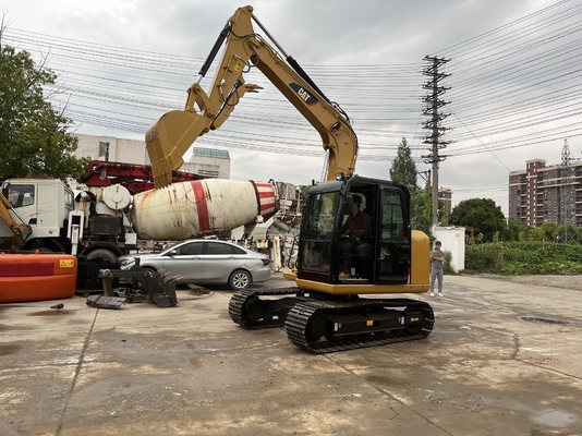 В хорошем состоянии использованный экскаватор Caterpillar CAT 307E2 Колесный экскаватор с японским двигателем