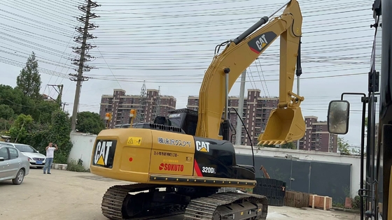 CAT320CL Использованная экскаваторная экскаваторная экскаваторная машина с оригинальным двигателем CAT в хорошем состоянии
